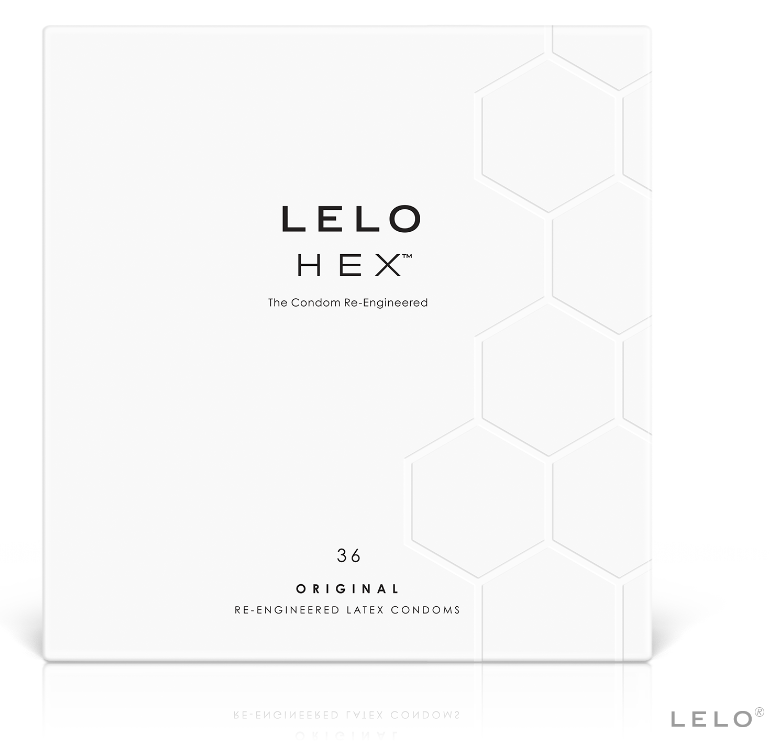 LELO - HEX CONDOM BOX 36 UNITS - 53Xshop
