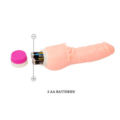 BAILE - WAVES OF PLEASURE REALISTIC VIBRATING 19.5 CM - 53Xshop