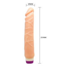 BAILE - WAVES OF PLEASURE REALISTIC VIBRATING 25.5 CM - 53Xshop