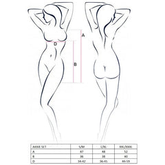 PASSION - WOMAN AKKIE SET NURSE COSTUME S/M - 53Xshop