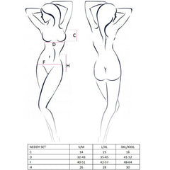 PASSION - WOMAN NEDDY SET SIZE S/M FETISH - 53Xshop