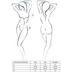PASSION - WOMAN OFELIA SET SIZE S/M - 53Xshop