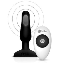 B-VIBE - NOVICE REMOTE CONTROL ANAL PLUG BLACK - 53Xshop