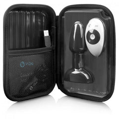 B-VIBE - RIMMING REMOTE CONTROL ANAL PLUG PETITE BLACK - 53Xshop