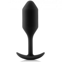 B-VIBE - SNUG ANAL PLUG 2 BLACK - 53Xshop