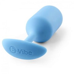 B-VIBE - SNUG ANAL PLUG 3 SKY BLUE - 53Xshop