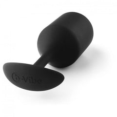 B-VIBE - SNUG ANAL PLUG 4 BLACK - 53Xshop