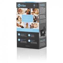 B-VIBE - SNUG ANAL PLUG 4 BLACK - 53Xshop