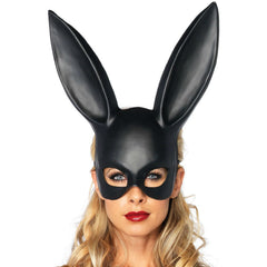 LEG AVENUE - MASQUERADE RABBIT MASK BLACK - 53Xshop