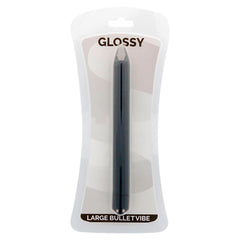 GLOSSY - SLIM VIBRATOR BLACK - 53Xshop