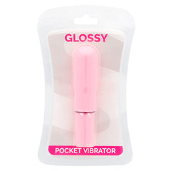 GLOSSY - POCKET VIBRATOR PINK - 53Xshop
