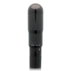 GLOSSY - POCKET VIBRATOR BLACK - 53Xshop