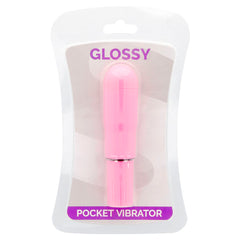 GLOSSY - POCKET VIBRATOR DEEP ROSE - 53Xshop