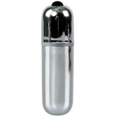 GLOSSY - PREMIUM VIBE VIBRATING BULLET 10V SILVER - 53Xshop