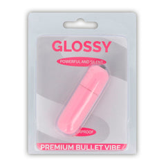 GLOSSY - PREMIUM VIBE VIBRATING BULLET 10V PINK - 53Xshop