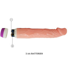 BAILE - NATURAL REALISTIC VIBRATOR 22 CM - 53Xshop