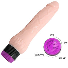 BAILE - ADOUR CLUB REALISTIC VIBRATOR WIDE BASE 22 CM - 53Xshop