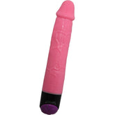 BAILE - COLORFUL SEX REALISTIC VIBRATOR PINK 23 CM - 53Xshop
