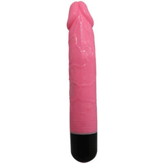BAILE - COLORFUL SEX REALISTIC VIBRATOR PINK 23 CM - 53Xshop