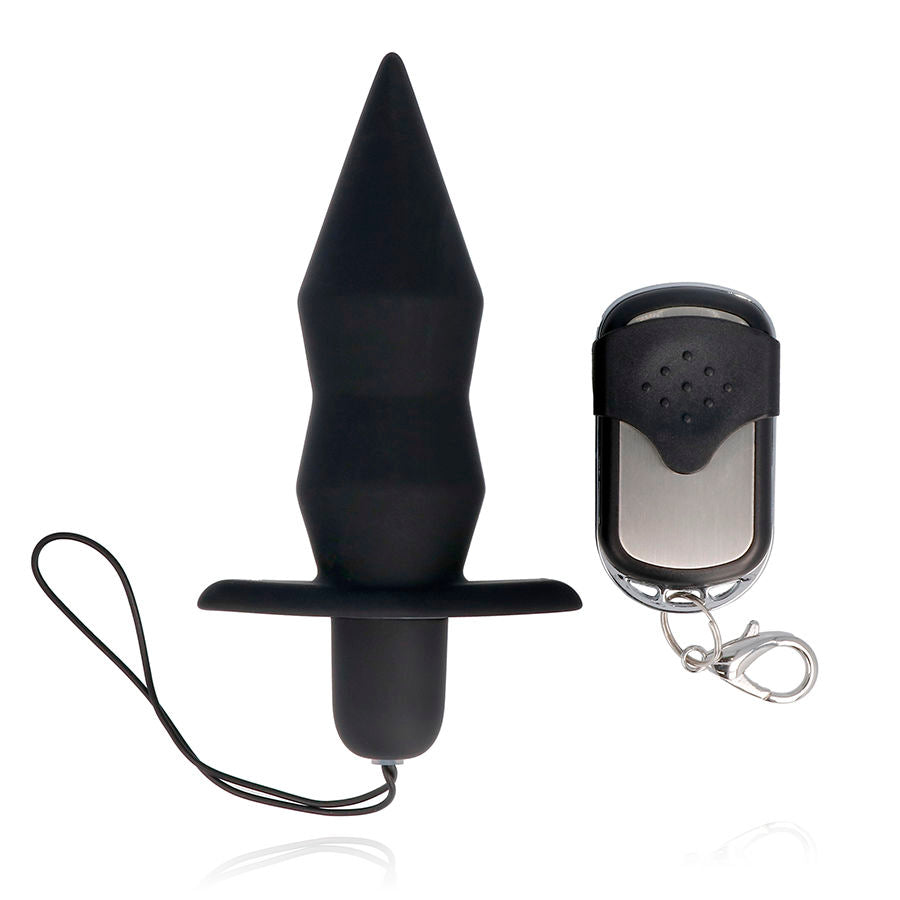 SPIRIT - ANAL PLUG REMOTE CONTROL BLACK - 53Xshop
