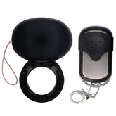 SPIRIT - VIBRATING REMOTE CONTROL COCK RING BLACK - 53Xshop