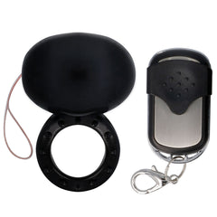 SPIRIT - VIBRATING REMOTE CONTROL COCK RING BLACK - 53Xshop