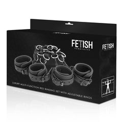 FETISH SUBMISSIVE - LUXURY BED TIES SET WITH NOPRENE LINING - 53Xshop