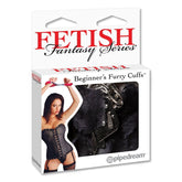 FETISH FANTASY SERIES - FURRY CUFFS BLACK - 53Xshop