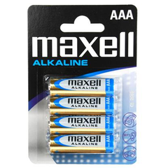 MAXELL - BATTERY AAA 4PCS - 53Xshop