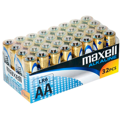 MAXELL - BATTERY ALCALINA AA LR6 PACK*32 UDS - 53Xshop