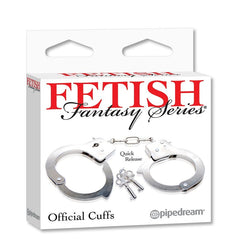 FETISH FANTASY SERIES - OFFICIAL HANDCUFFS - 53Xshop