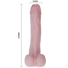 BAILE - NATURAL REALISTIC COCK DILDO - 53Xshop