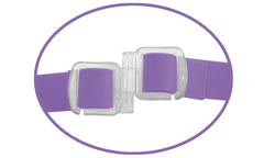 FETISH FANTASY ELITE - VIBRATING DOUBLE DELIGHT STRAP-ON PURPLE - 53Xshop