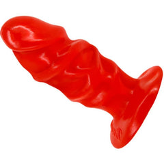 BAILE - UNISEX ANAL PLUG WITH RED SUCTION CUP - 53Xshop