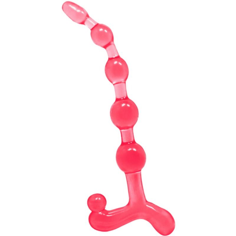 BAILE - BENDY TWIST RED ANAL BALLS - 53Xshop