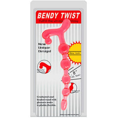 BAILE - BENDY TWIST RED ANAL BALLS - 53Xshop