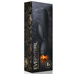 ROCKS-OFF EVERYGIRL VIBRATOR BLACK - 53Xshop