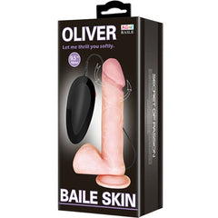 BAILE - OLIVER REALISTIC VIBRATOR WITH ROTATION FUNCTION - 53Xshop