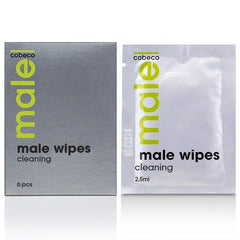 COBECO - MALE WIPES CLEANING 6 X 2.5ML - 53Xshop