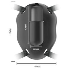 PRETTY LOVE - STRAP ON WITH CARTER VIBRATING BULLET - 53Xshop