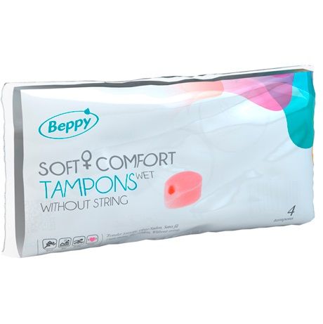 BEPPY - SOFT COMFORT TAMPONS WET 4 UNITS - 53Xshop
