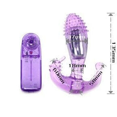 BAILE - VAGINAL AND ANAL STIMULATOR WITH VIBRATION - 53Xshop