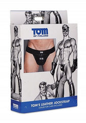 TOM OF FINLAND - LEATHER JOCKSTRAP M/L - 53Xshop
