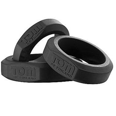 TOM OF FINLAND - 3 PIECE SILICONE COCK RING SET - 53Xshop