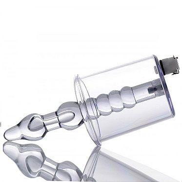 TOM OF FINLAND - ANAL ROSEBUD VACUUM WITH BEABED TRANSPARENT - 53Xshop