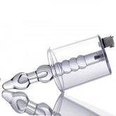 TOM OF FINLAND - ANAL ROSEBUD VACUUM WITH BEABED TRANSPARENT - 53Xshop