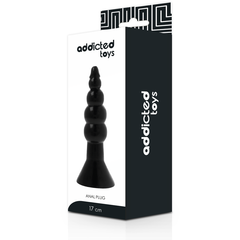 ADDICTED TOYS - ANAL PLUG 17 CM BLACK - 53Xshop