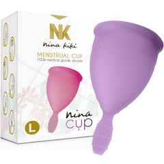 NINA KIKÍ - MENSTRUAL CUP PURPLE - SIZE L - 53Xshop