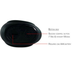 BIG TEASE TOYS - I RUB MY DUCKIE CLASSIC VIBRATING DUCK BLACK - 53Xshop