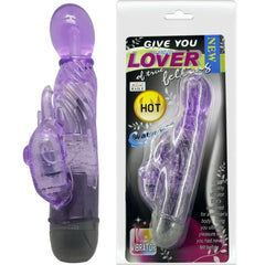 BAILE - GIVE YOU A KIND OF LOVER VIBRATOR WITH LILAC RABBIT 10 MODES - 53Xshop